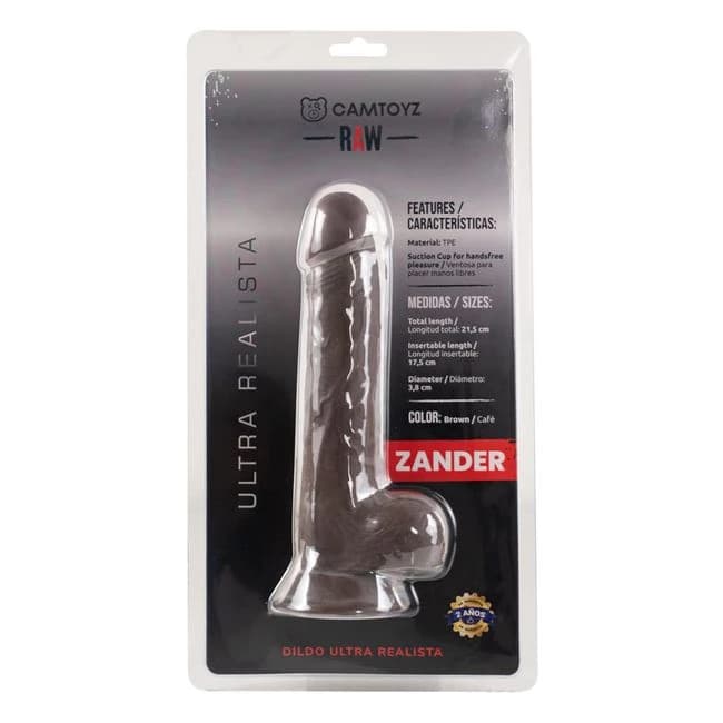 Ultra Realistic Raw Coffee Zander Dildo - Image 1
