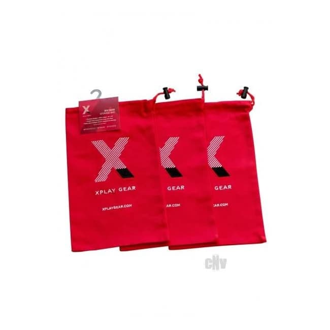 Ultra Soft Gear Bag 8x13 3pk Red - Image 1