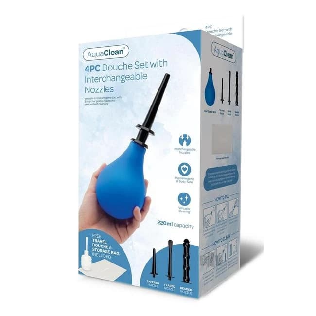 Ultraclean 220ml Douche Inter Nozzle Blu - Image 1