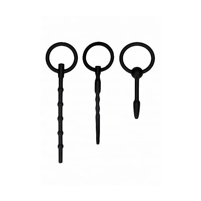 Urethral Sounding Plug Set Black - Image 1