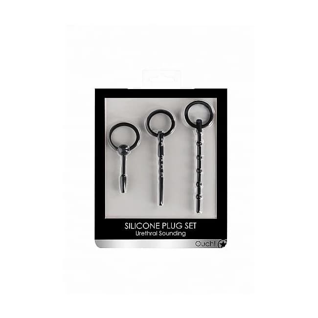 Urethral Sounding Plug Set Black - Image 2