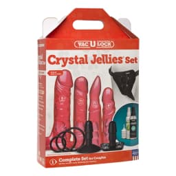 Vac U Lock Crystal Jellies Pink Set, image 3