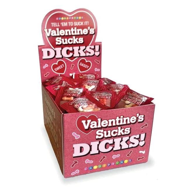 Valentine's Sucks Dicks Display of 100 - Image 1