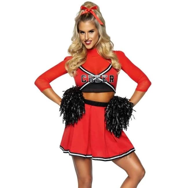 Varsity Babe 3pc Set Xs Red - Image 1