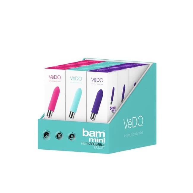 Vedo Bam Mini Bullet Assorted 12pc Display - Image 5