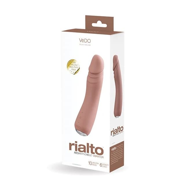 VEDO RIALTO RECHARGEABLE VIBE MOCHA  - Image 1