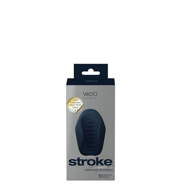 Vedo Stroke Vibrating Stroker Black - Image 1