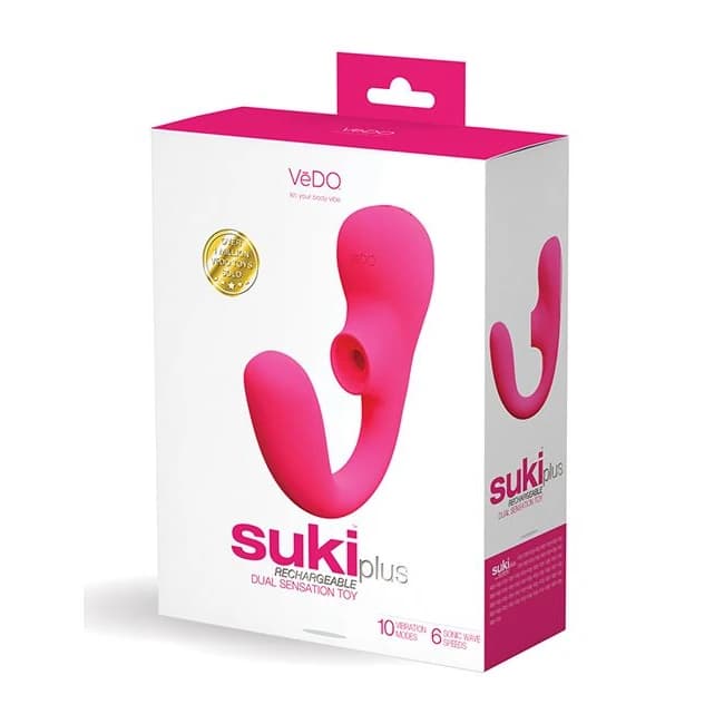 VEDO SUKI PLUS DUAL SONIC VIBE FOXY PINK  - Image 1