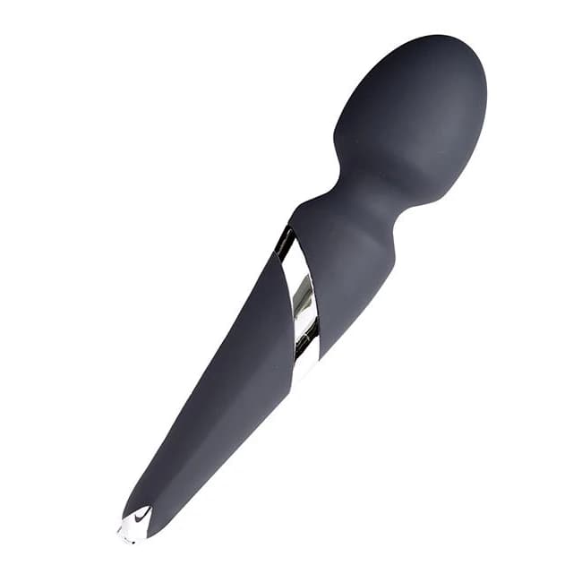 VEDO WANDA RECHARGEABLE WAND VIBE JUST BLACK  - Image 1