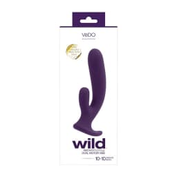 Vedo Wild Rechargeable Dual Vibe Purple, image 2