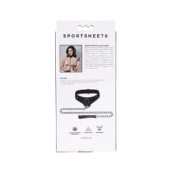 Velvet Noir Collar & Leash, image 3
