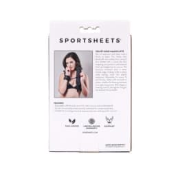 Velvet Noir Handcuffs, image 1