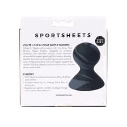 Velvet Noir Silicone Nipple Suckers, image 1