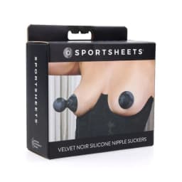 Velvet Noir Silicone Nipple Suckers, image 2