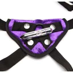 Velvet Vibrating Harness, image 5