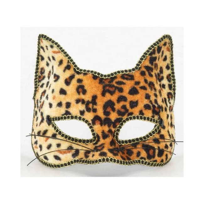 Venetian Half Mask Cat O/s - Image 1
