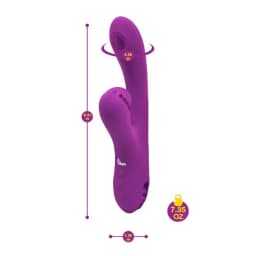 Viben Dazzle Thumping & Suction Rabbit Berry, image 6