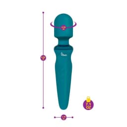 Viben Fierce Intense Wand Massager Ocean, image 2