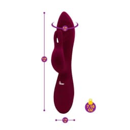 Viben Pzazz Intense Thumping Rabbit Ruby, image 5