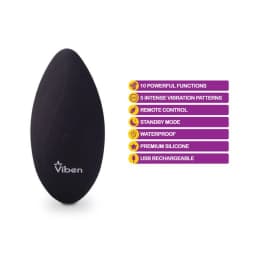 Viben Racy 10 Function Panty Vibe Black - Image 2