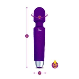 Viben Tempest Intense Wand Massager Violet, image 4