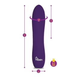 Viben Vivacious 10 Function Bullet, image 6