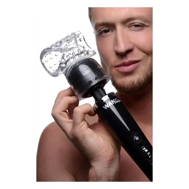 Vibra-stroke Masturbator Wand Attachement - Image 1