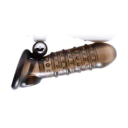Vibrating Girth Enhancing Sheath Black, image 2