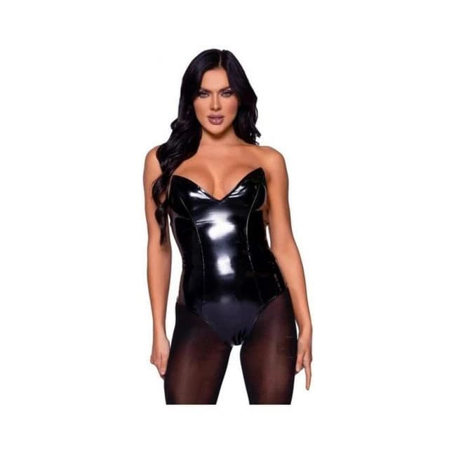 Vinyl Boned Bodysuit - Image 1