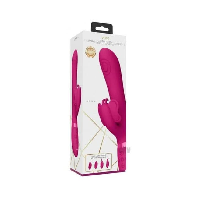 Vive Etsu Pulse Wave Gspot Rabbit Pink - Image 1