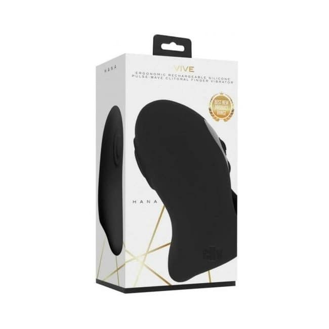 Vive Hana Pulse Wave Finger Vibe Black - Image 1