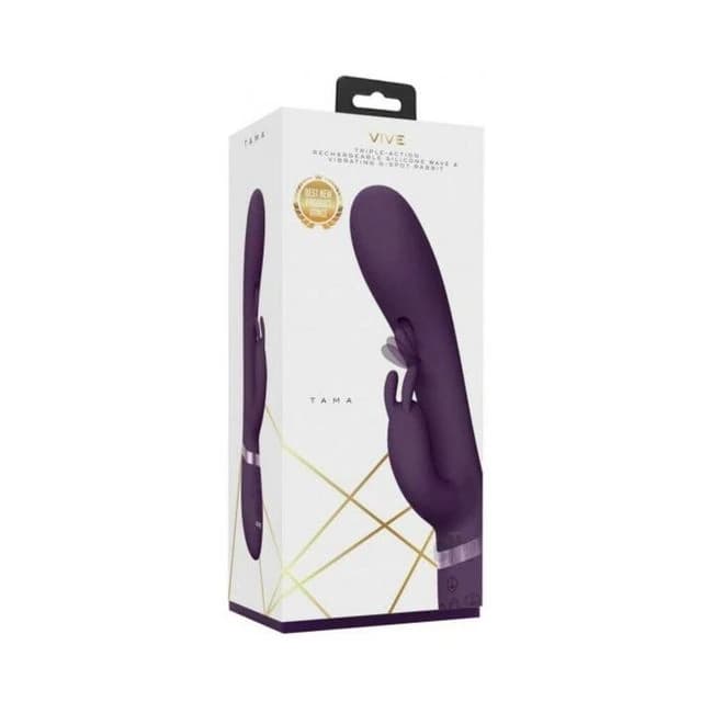 Vive Tama Wave Rabbit Purple - Image 1