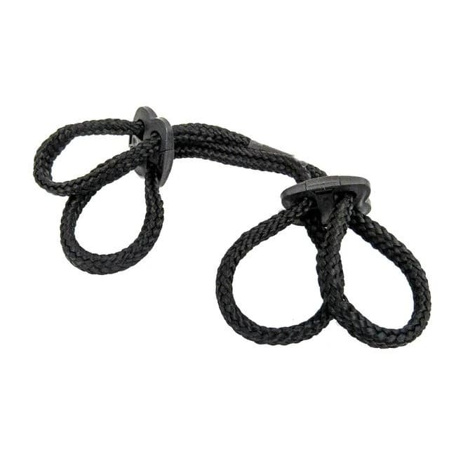 Voodoo Silky Soft Double Wrist Cuffs Black - Image 1