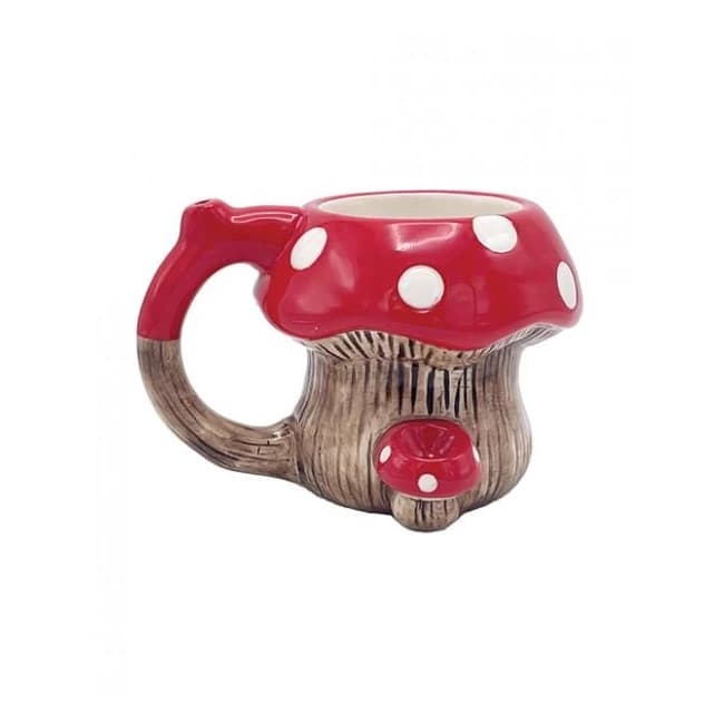 Wake & Bake Mushroom Coffee Mug - 16 Oz - Image 1