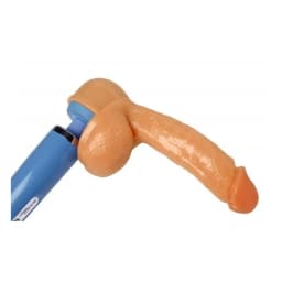 Wand Essentials Ride-n-Vibe Dildo Attachment, image 1