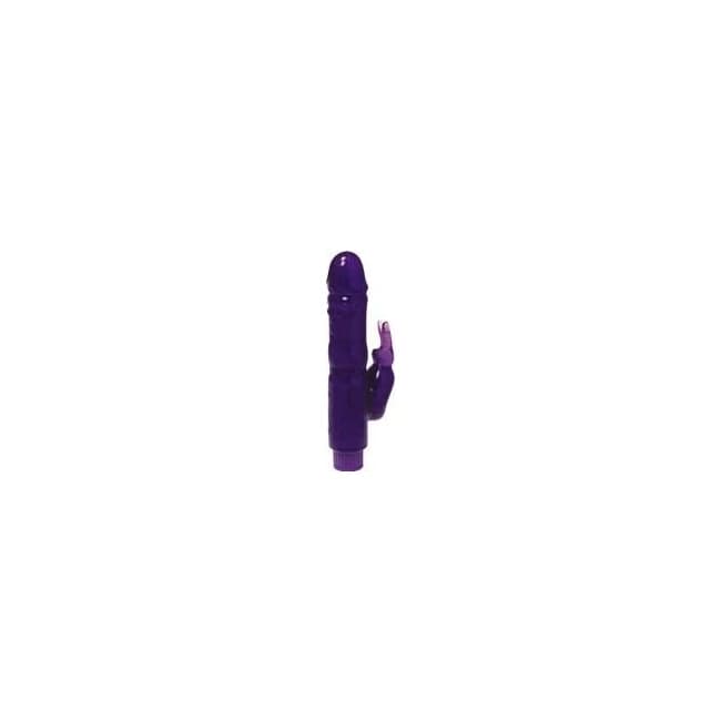 Waterproof Bathtime Bunny Purple Vibrator - Image 1