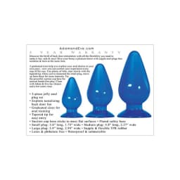 Adam & Eve Big Blue Jelly Backdoor Playset, image 3