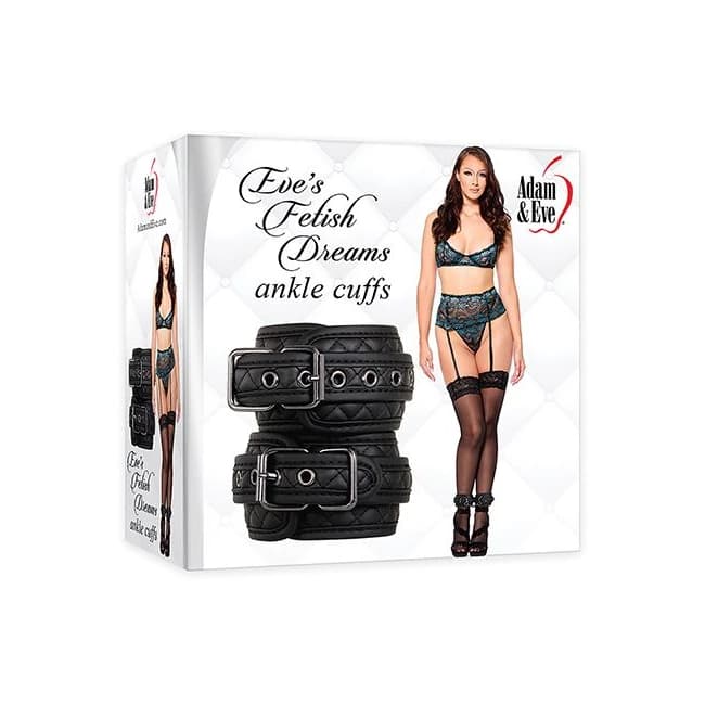 (wd) Adam & Eve Eve's Fetish D Ankle Cuffs - Image 1