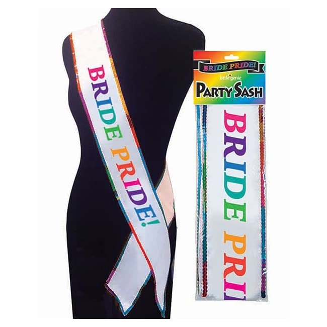 (wd) Bride Pride Sash - Image 1