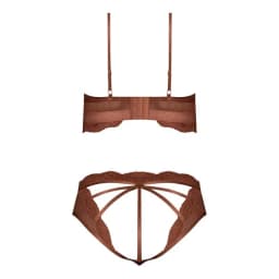 Caramel Kiss Bralette & G Panty Caramel L/XL, image 2