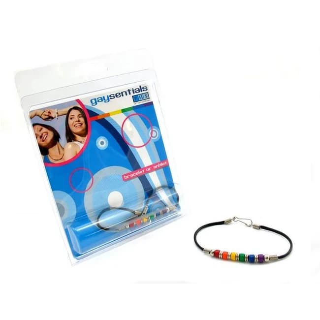 (wd) Ceramic Bead Bracelet 8 " - Image 1