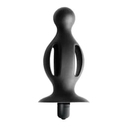 Commander Expert Vibratin Butt Plug Black, image 1