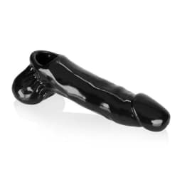 (wd) Daddy Cocksheath W/ Balls Black (net) - Image 1