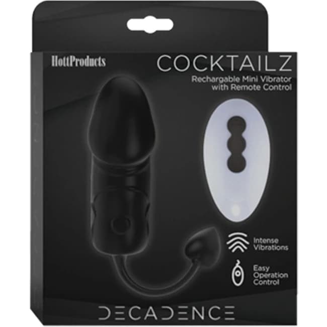 (wd) Decadence Cocktailz Vibra Penis Shape Egg - Image 1