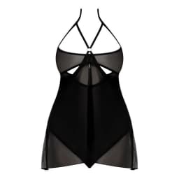 Forever Mesh Babydoll Ted Black S/M, image 3