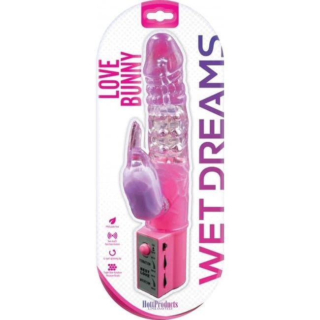 (WD) LOVE BUNNY MAGENTA  - Image 1