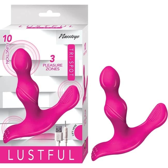 (WD) LUSTFUL TRI-SPOT PINK  - Image 1
