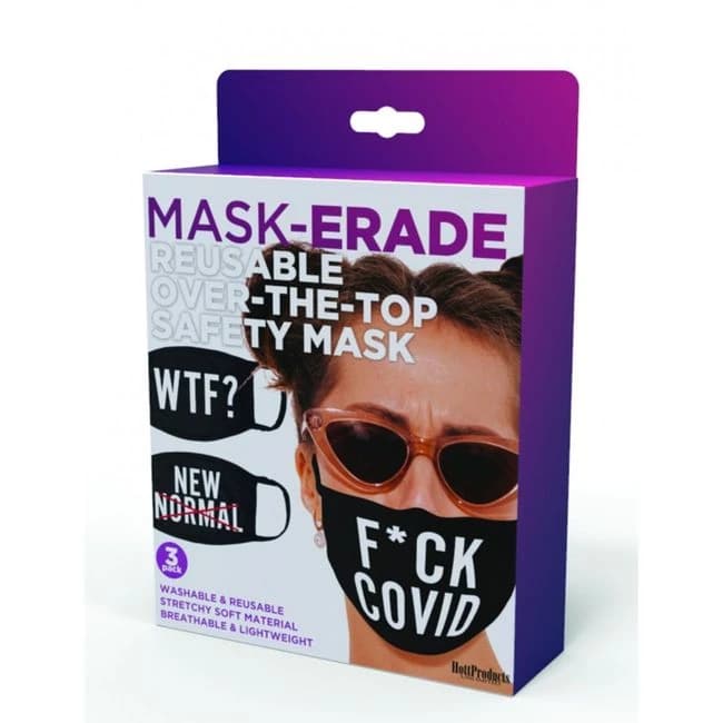 (wd) Mask-erade Masks 3 Pack - Image 1
