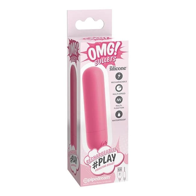(wd) Omg # Play Rechargeable B Pink - Image 1