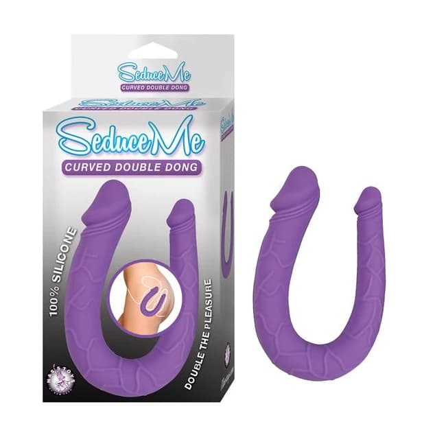 (wd) Seduce Me Curved Double D Purple - Image 1